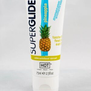 HOT Superglide edible lubricant waterbased – PINEAPPLE – 75ml