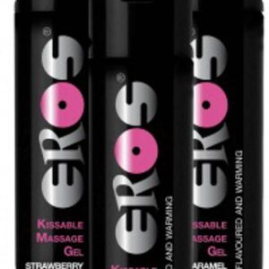 EROS Pleasure – Kissable Massage Gel Warming – STRAWBERRY – 100ml