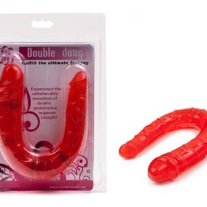 Double dong dildó 30cm – piros