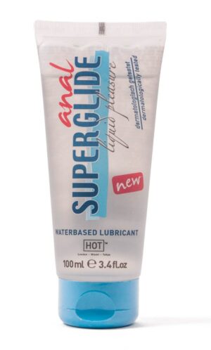 HOT Anal Superglide Liquid Pleasure – waterbased lubricant 100 ml