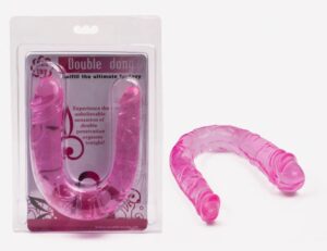 Double dong dildó 30cm – rózsaszín