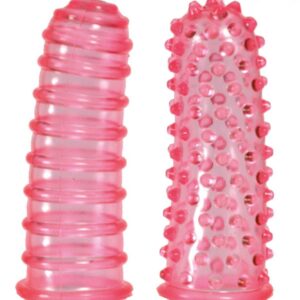 LUSTFINGERS puha és érdes ujjazó – rózsaszín