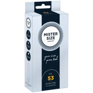 MISTER SIZE 53 mm Condoms 10 darab