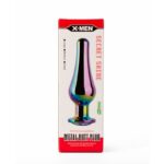 X-MEN Secret Shine Metal Butt Plug Rainbow S