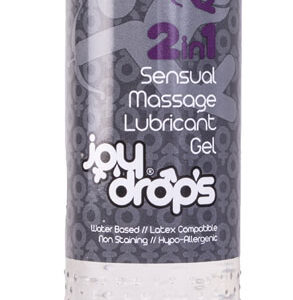 JoyDrops 2 in 1 Sensual Massage Lubricant Gel – 125ml
