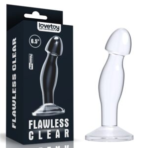 Lovetoy 6.5” Flawless Clear Prostate Plug