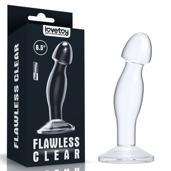 Lovetoy 6.5'' Flawless Clear Prostate Plug