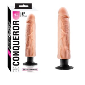 CONQUEROR 8″ TPR MULTI-SPEED VIBRATOR