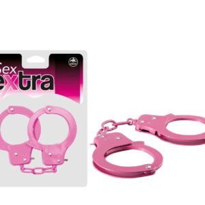SEX EXTRA – METAL CUFFS PINK