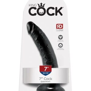 King Cock 7″ Cock  Black
