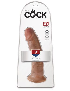 King Cock 9″ Cock  Tan